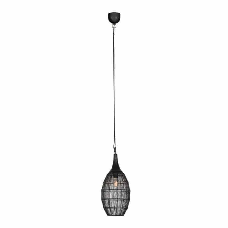 Luminaires Trio Suspensions|SORAYA Suspension Noir, 1 lumière