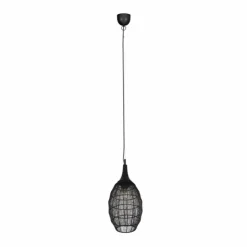 Luminaires Trio Suspensions|SORAYA Suspension Noir, 1 lumière