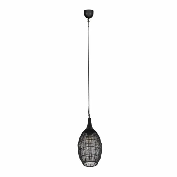 Luminaires Trio Suspensions|SORAYA Suspension Noir, 1 lumière