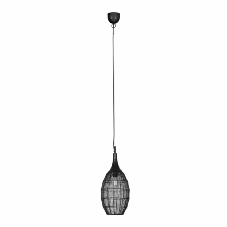 Luminaires Trio Suspensions|SORAYA Suspension Noir, 1 lumière
