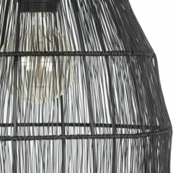 Luminaires Trio Suspensions|SORAYA Suspension Noir, 1 lumière