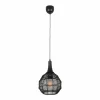 Luminaires Trio Suspensions|SORAYA Suspension Noir, 1 lumière