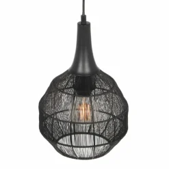 Luminaires Trio Suspensions|SORAYA Suspension Noir, 1 lumière