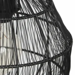 Luminaires Trio Suspensions|SORAYA Suspension Noir, 1 lumière