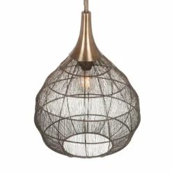 Luminaires Trio Suspensions|SORAYA Suspension Vieux laiton, 1 lumière