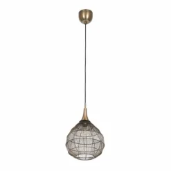 Luminaires Trio Suspensions|SORAYA Suspension Vieux laiton, 1 lumière