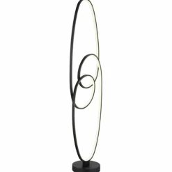 Luminaires Globo Lighting Éclairage Led|Spira Lampadaire LED Noir, 1 lumière