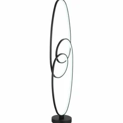 Luminaires Globo Lighting Éclairage Led|Spira Lampadaire LED Noir, 1 lumière