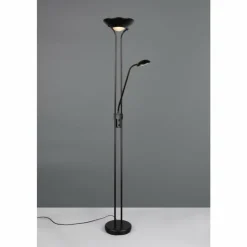 Luminaires Reality Éclairage Led|Spock Lampadaire LED Noir, 2 lumières
