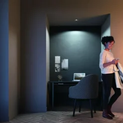 Spot à encastrer Philips Hue Ambiance White Milliskin Argenté, 1 lumière