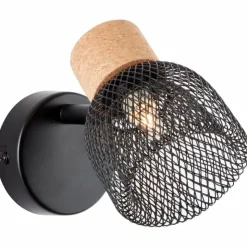 Luminaires Brilliant Spots Et Projecteurs|Spot Brilliant Flaka Noir, 1 lumière