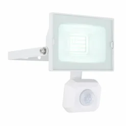 Spot de jardin Globo HELGA LED Blanc, 1 lumière, Détecteur de mouvement