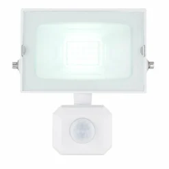 Spot de jardin Globo HELGA LED Blanc, 1 lumière, Détecteur de mouvement
