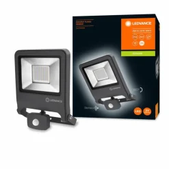Spot de jardin LEDVANCE ENDURA® Gris, 1 lumière, Détecteur de mouvement