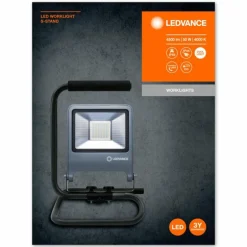 Spot de jardin LEDVANCE WORKLIGHTS Gris, 1 lumière