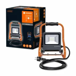 Spot de jardin LEDVANCE WORKLIGHTS Gris, Orange, 1 lumière