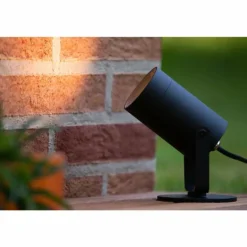 Spot de jardin Lucide TAYLOR Noir, 1 lumière
