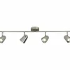 Luminaires Brilliant Spots Et Projecteurs|Spot de plafond Brilliant Nifty LED Fer, 4 lumières