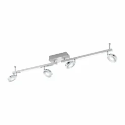 Luminaires Eglo Spots Et Projecteurs|Spot de plafond Eglo CARDILLIO LED Aluminium, Chrome, 4 lumières