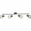 Luminaires Globo Lighting Plafonniers|Spot de plafond Globo Akin Brun, 4 lumières