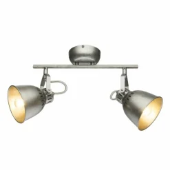 Luminaires Globo Lighting Spots Et Projecteurs|Spot de plafond Globo Hernan Gris, Argenté, 2 lumières