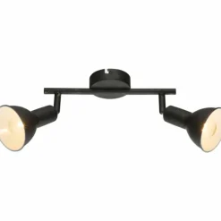 Luminaires Globo Lighting Spots Et Projecteurs|Spot de plafond Globo NAMUS Noir, 2 lumières