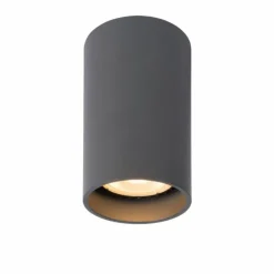 Luminaires Lucide Downlights|Spot de plafond Lucide DELTO LED Gris, 1 lumière