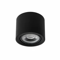 Luminaires Lucide Downlights|Spot de plafond Lucide FEDLER Noir, 1 lumière