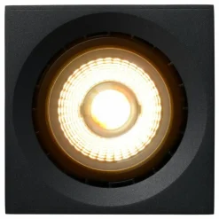 Luminaires Lucide Downlights|Spot de plafond Lucide FEDLER Noir, 1 lumière
