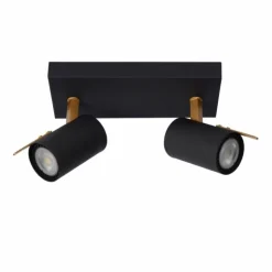 Luminaires Lucide Spots Et Projecteurs|Spot de plafond Lucide GRONY Noir, 2 lumières