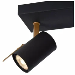Luminaires Lucide Spots Et Projecteurs|Spot de plafond Lucide GRONY Noir, 2 lumières