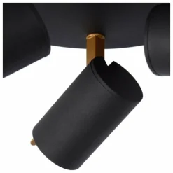 Luminaires Lucide Spots Et Projecteurs|Spot de plafond Lucide GRONY Noir, 3 lumières