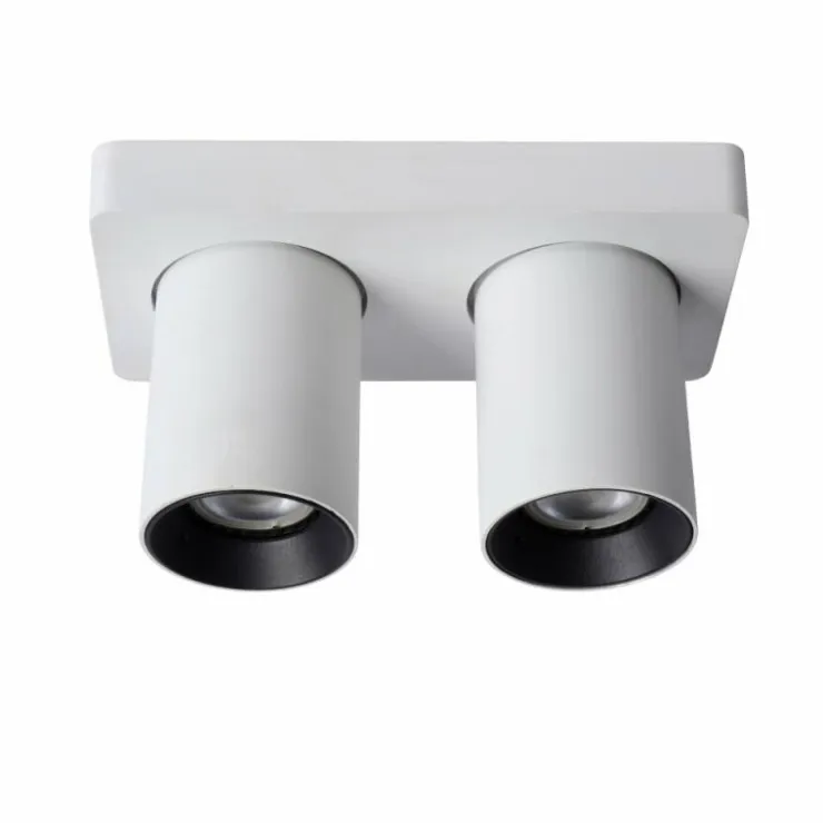 Luminaires Lucide Éclairage Led|Spot de plafond Lucide NIGEL LED Blanc, 2 lumières