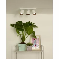 Luminaires Lucide Éclairage Led|Spot de plafond Lucide NIGEL LED Blanc, 3 lumières