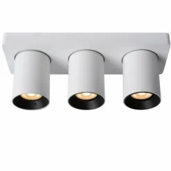 Luminaires Lucide Éclairage Led|Spot de plafond Lucide NIGEL LED Blanc, 3 lumières