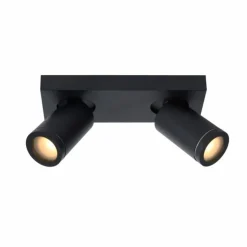 Luminaires Lucide Éclairage Led|Spot de plafond Lucide TAYLOR LED Noir, 2 lumières