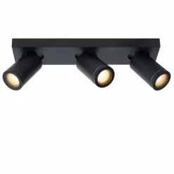 Luminaires Lucide Éclairage Led|Spot de plafond Lucide TAYLOR LED Noir, 3 lumières