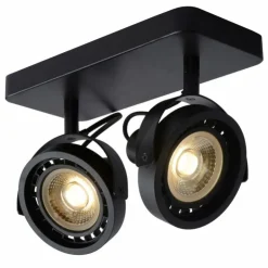 Luminaires Lucide Spots Et Projecteurs|Spot de plafond Lucide TALA LED Noir, 2 lumières