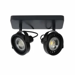 Luminaires Lucide Spots Et Projecteurs|Spot de plafond Lucide TALA LED Noir, 2 lumières