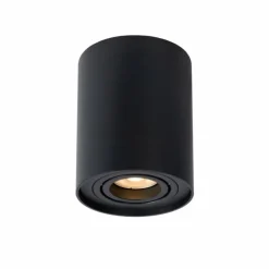 Luminaires Lucide Downlights|Spot de plafond Lucide TUBE Noir, 1 lumière