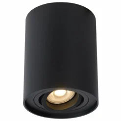 Luminaires Lucide Downlights|Spot de plafond Lucide TUBE Noir, 1 lumière