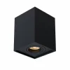 Luminaires Lucide Downlights|Spot de plafond Lucide TUBE Noir, 1 lumière