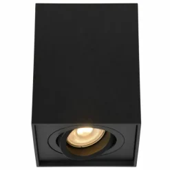Luminaires Lucide Downlights|Spot de plafond Lucide TUBE Noir, 1 lumière