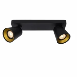 Luminaires Lucide Éclairage Led|Spot de plafond Lucide TURNON LED Noir, 2 lumières