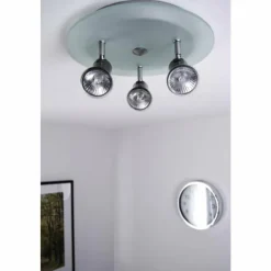 Sonstiges Spots Et Projecteurs|Spot de plafond Nickel mat, 3 lumières
