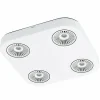Luminaires Eglo Éclairage Led|Spot Eglo MONTALE LED Blanc, 4 lumières