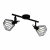 Luminaires Eglo Spots Et Projecteurs|Spot Eglo TABILLANO Noir, 2 lumières