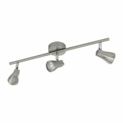 Luminaires Eglo Éclairage Led|Spot Eglo TIBERIO LED Nickel mat, 3 lumières