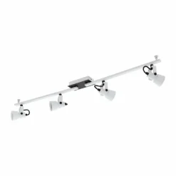 Luminaires Eglo Spots Et Projecteurs|Spot Eglo TRILLO Blanc, 4 lumières