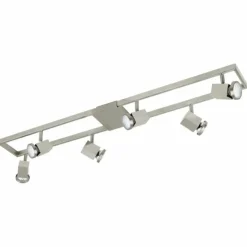 Luminaires Eglo Spots Et Projecteurs|Spot Eglo ZERACO Nickel mat, 6 lumières